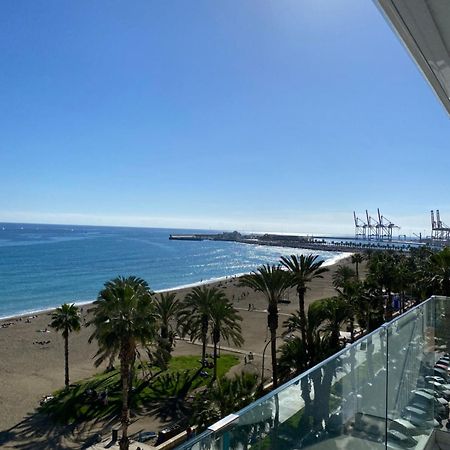 Playa Malagueta Vistas Frontal Al Mar Con Dos Dormitorios Málaga Kültér fotó